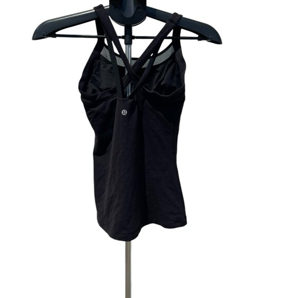Women's Lululemon Rally Your Heart Tank Size 4 Black - Picture 7 of 12